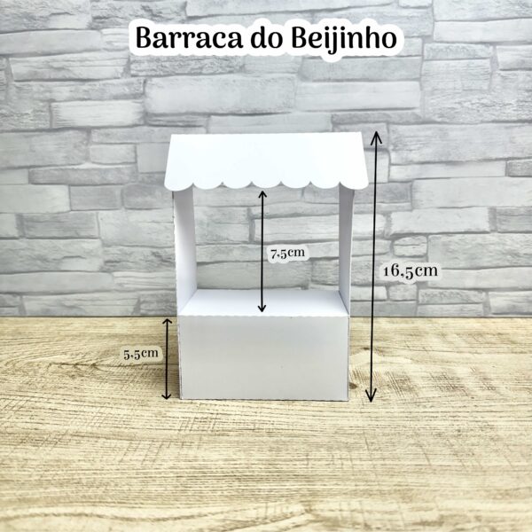 Molde barraca do beijinho