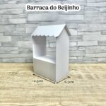 Molde barraca do beijinho