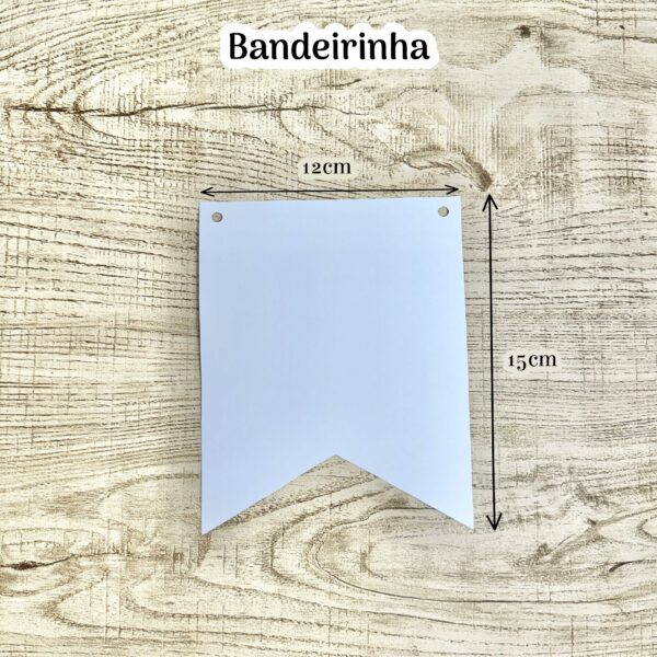 Molde bandeirinha